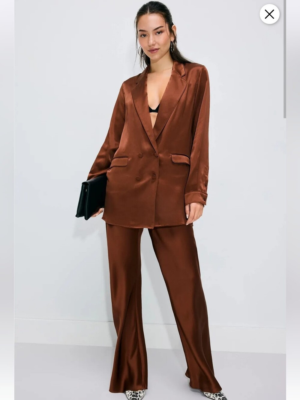 SILK LAUNDRY 100% SILK RELAXED DOUBLE BUTTON BLAZER SIZE S MSRP $365